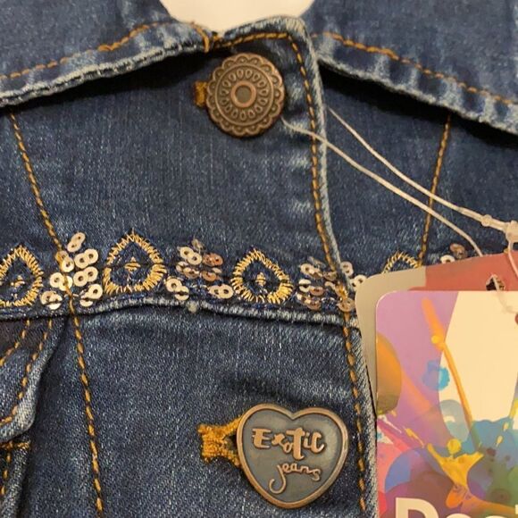 NWT Desigual Women's Chaq_bluefly denim jacket - Picture 11 of 15